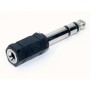 Adattatore spina 6,3 stereo - presa 3,5 stereo-paradisesound.it