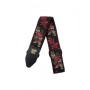 Ernie ball 4142 tracolla red rose jacquard strap-paradisesound.it
