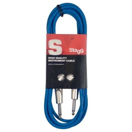 Cavo Stagg Jack/Jack 6,3 - 3metri (sgc3dl cbl)-paradisesound.it