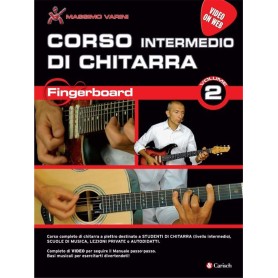 Massimo varini corso intermedio di chitarra fingerboard vol2 paradisesound strumenti musicali on line