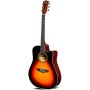 Chitarra Acustica Alysee A120-CE-3TS Sunburst – Cutaway, Elettrificata-paradisesound.it