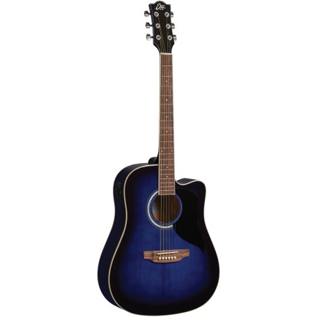 Chitarra Acustica Eko Ranger Cw Eq Blue Sunburst paradisesound strumenti musicali on line