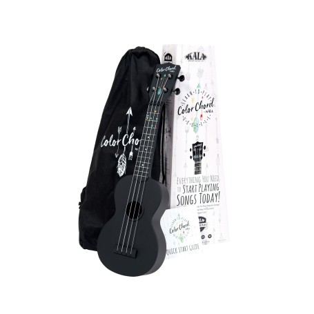 Ukulele soprano learn to play "color chord" kit kala-ltp-scc paradisesound strumenti musicali on line