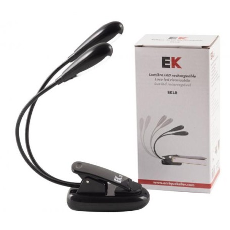 Lampada da leggio ricaricabile ek paradisesound strumenti musicali on line