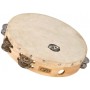 Tamburello CP Wood 10" In Legno Con Doppia Fila Di Sonagli | Strumento A Percussione-paradisesound.it