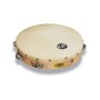 Tamburello CP Wood 10" In Legno Con Singola Fila Di Sonagli | Percussione Classica-paradisesound.it