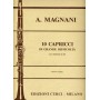 A. MAGNANI 10 Capricci Clarinetto