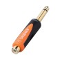 Adattatore silos da spian jack 6,3 mm mono a presa rca in b-paradisesound.it
