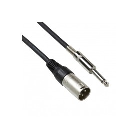 CAVO XLR 3 P.MASCHIO /JACK MONO 10 METRI BESPECO BSMM1000 paradisesound strumenti musicali on line