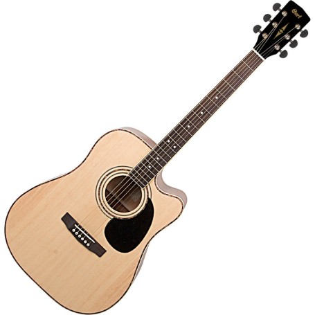 Chitarra Acustica Cort ad880ce con Borsa Eq paradisesound strumenti musicali on line