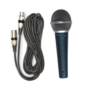 Microfono Dinamico Prof. con Connessione Bilanciata Audio Design Pa M40-paradisesound.it
