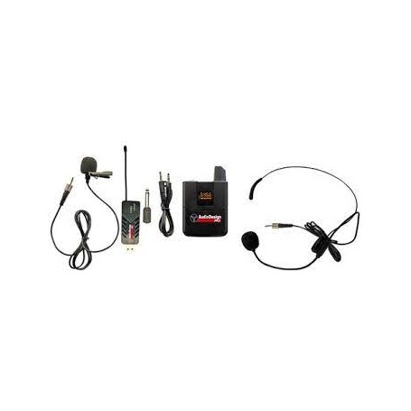 Audio design pmu usb 1.1 - set body pack wireless con ricevitore usb-paradisesound.it