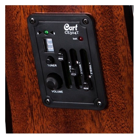 Chitarra Acustica Cort ad880ce con Borsa Eq paradisesound strumenti musicali on line
