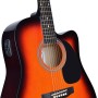 Chitarra Acustica Soundsation Yosemite Cutaway EQ Sunburst-paradisesound.it