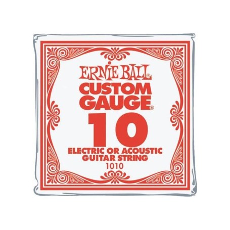 Corda singola ernie ball per chitarra acustica/elettrica 010 paradisesound strumenti musicali on line