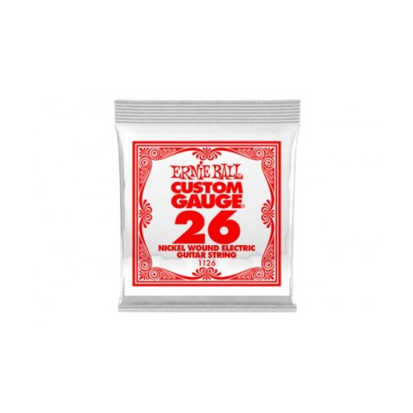 Corda singola Ernie Ball 026 per chitarra elettrica paradisesound strumenti musicali on line