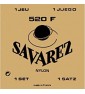Corde Savarez 655837 per Chitarra Classica Concert 520F, Cantini Rettificati, Bassi Tradizionali, Set Tensione Standard, Nylo...