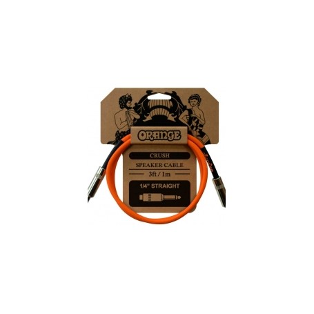 Cavo Orange Crush 1m Speaker Jack-Jack-paradisesound.it