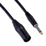 Rkjx500 bespeco cavo audio mono jack/xlr 5 metri rockit paradisesound strumenti musicali on line