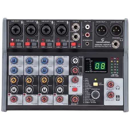 Mixer Soundsation Miomix 404fx con Multi-Effetto-paradisesound.it