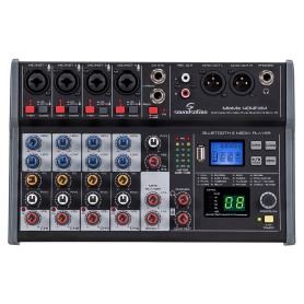 Mixer Soundsation Miomix 404fxm con Effetti e Bluetooth/Usb-paradisesound.it