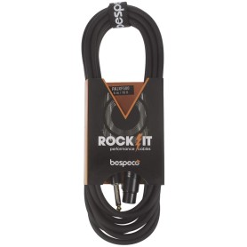 Rkjxf500 bespeco rockit cavo microfonico 5 metri jack mono/xlr femmina paradisesound strumenti musicali on line