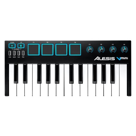 Tastiera Midi/Usb Controller a 2 Ottave Alesis V Mini-paradisesound.it