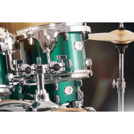 Set batteria Acustica Tamburo t5 s22 green sparkle paradisesound strumenti musicali on line