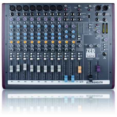 Mixer 14 Canali Allen & Heath Zed60-14fx-paradisesound.it