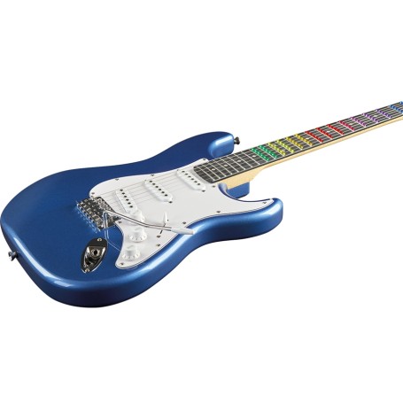 Chitarra Elettrica Eko S-300 Metallic Blue Con Visual Note paradisesound strumenti musicali on line