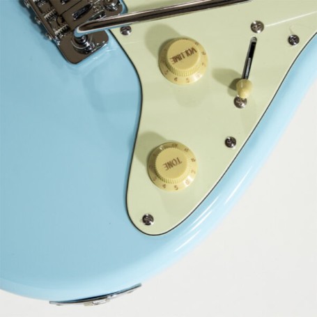 Chitarra Elettrica Schecter R66 Chicago Sugar Paper Blu paradisesound strumenti musicali on line
