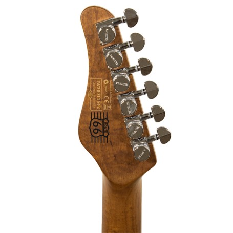 Chitarra Elettrica Schecter R66 Chicago Sugar Paper Blu paradisesound strumenti musicali on line