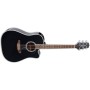 Chitarra Acustica Takamine GD34CE Black – Cutaway, Elettrificata-paradisesound.it