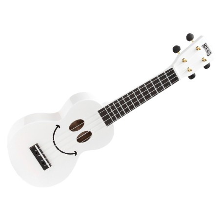 Ukulele smile mahalo bianco paradisesound strumenti musicali on line