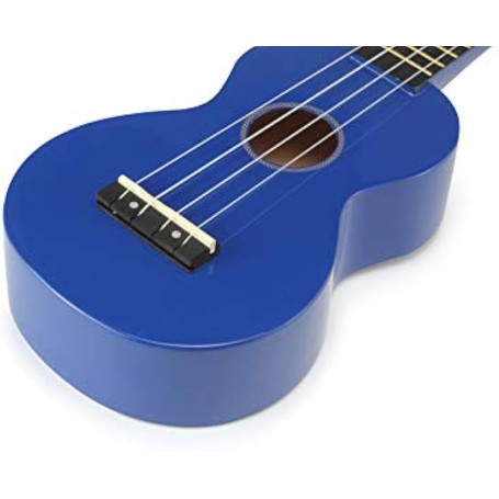 Ukulele mahalo rainbow soprano con borsa blue paradisesound strumenti musicali on line