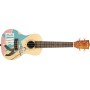 Ukulele Concerto Kala LTP-C-ERB Elvis Rockabilly-paradisesound.it
