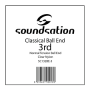 3° corda per chitarra classica con pallino soundsation sc132be-3-paradisesound.it