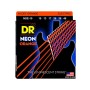 Set per chitarra elettrica dr noe-10 neon orange 10/46-paradisesound.it