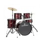 Batteria Acustica 5 Pezzi – Soundsation EDK22B Wine Red, Set Completo-paradisesound.it