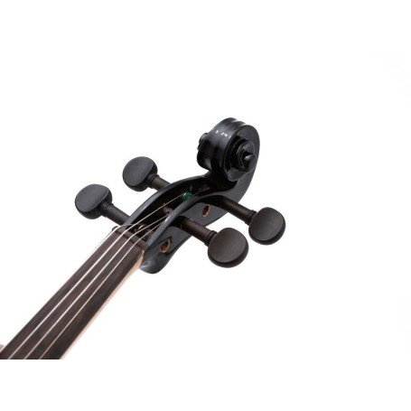 Violino 4/4 elettrico Stagg evn/mbk black sparlkle paradisesound strumenti musicali on line