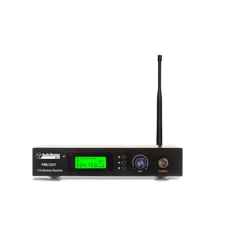 Sistema Wireless Uhf con 1 Microfono a Gelato Pmu 2211 Audio Design-paradisesound.it