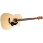 Chitarra Acustica Maton SRS60C Natural con Case Rigido-paradisesound.it