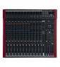 Proel MQ16USB - Mixer ultra-compatto professionale a 12 ingressi e 4 bus con FX e USB per Canto, Live e Karaoke, Nero/Rosso (...