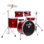Set batteria t5 Rock 20 Tamburo brigt red sparkle-paradisesound.it