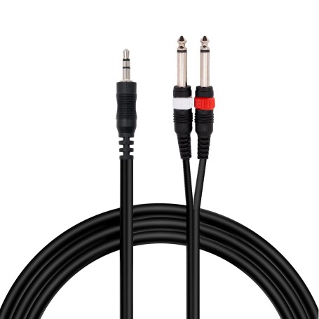 Cavo Sinextesis 1x Mini Jack Stereo 3,5 mm - 2x Jack 1,5 mt.-paradisesound.it