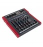 Proel MQ10FX - Mixer ultra-compatto a 10 ingressi e 2 bus di uscita + FX effetti di qualita', per Canto, Live e Karaoke, Nero...