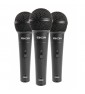 Kit 3 Microfoni Dinamici Proel DM800KIT3 Con Supporti In ABS E Bauletto Rigido-paradisesound.it