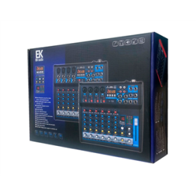 Mixer Ek 8 canali con effetti kt08up-paradisesound.it 2