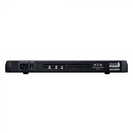 Mixer Italian Stage 2Mix-8Pro 8 Canali Usb/Bluetooth-paradisesound.it