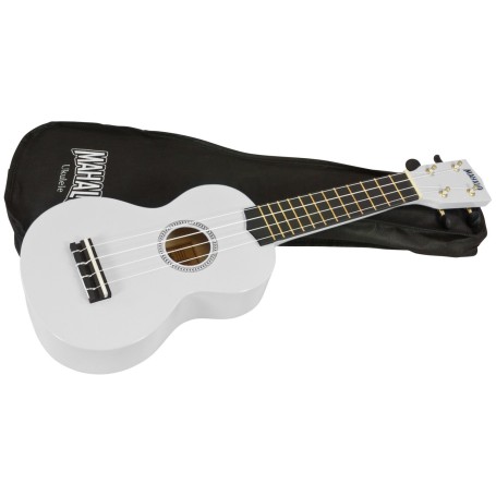 Ukulele mahalo rainbow white con borsa paradisesound strumenti musicali on line
